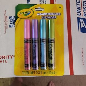 Crayola Scented Lip Gloss Set - Vibrant Colors